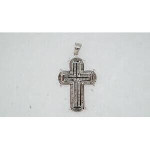 Estate Sale 14k Yellow Gold Diamond Pendant 2.10 TCW Vintage Beauty